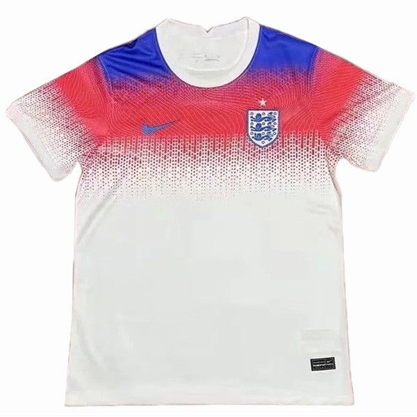 England pre-match training soccer jersey men's white sportswear football top shirt 2022-2023